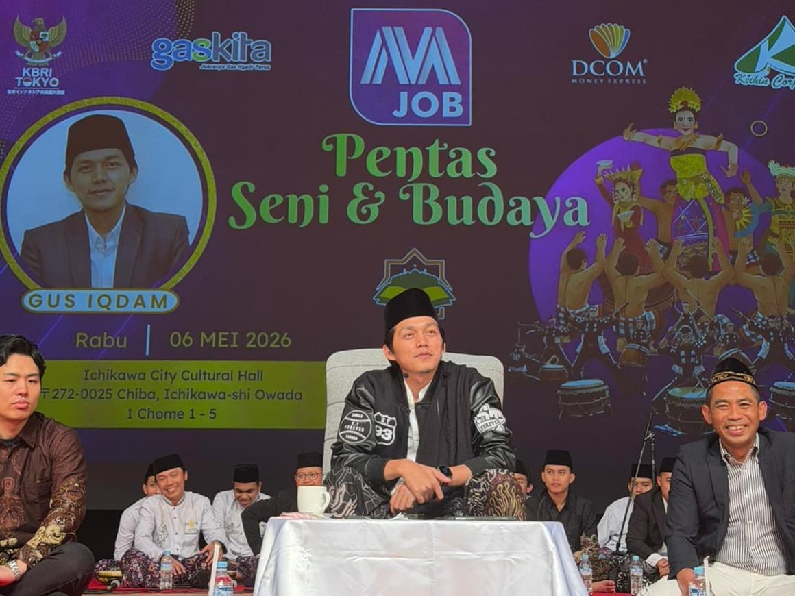 Mahajob Mempersembahkan Pentas Seni & Budaya di Jepang, Satukan Ribuan Diaspora Indonesia Bersama Gus Iqdam